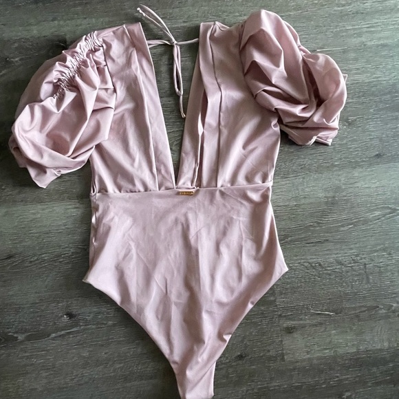 Prada Lilac Dress with Gold Detail - Picture 5 of 8